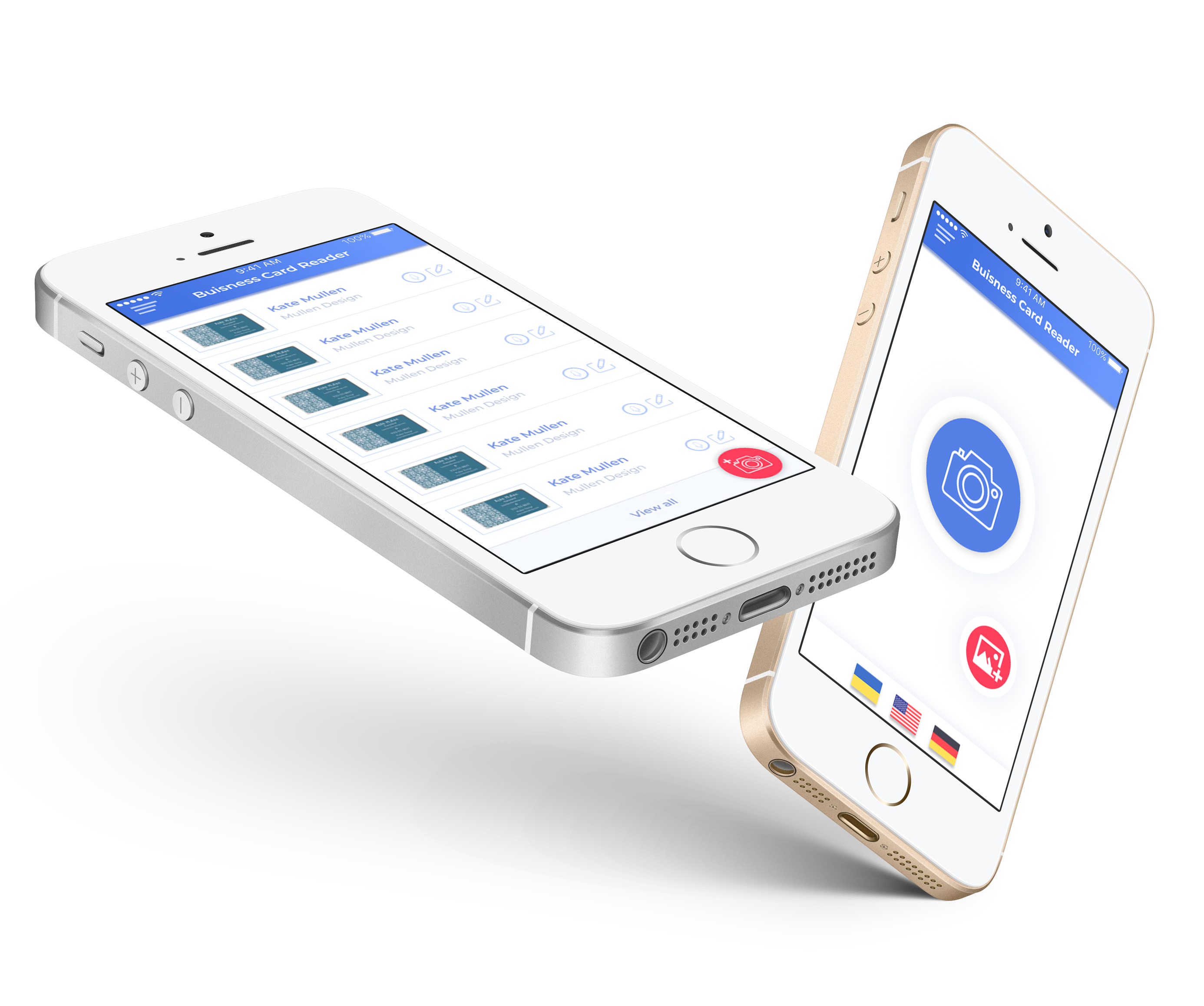 Business Card Reader Multi CRM interface