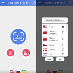 google-business-card-scanner